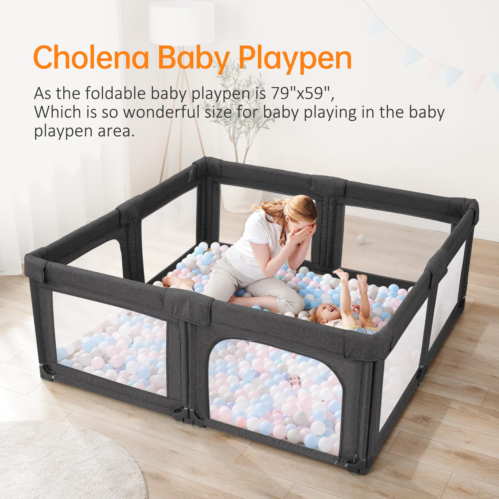 best cheap factory outlet and Baby Playpen 79"×59" for Sale Baby in